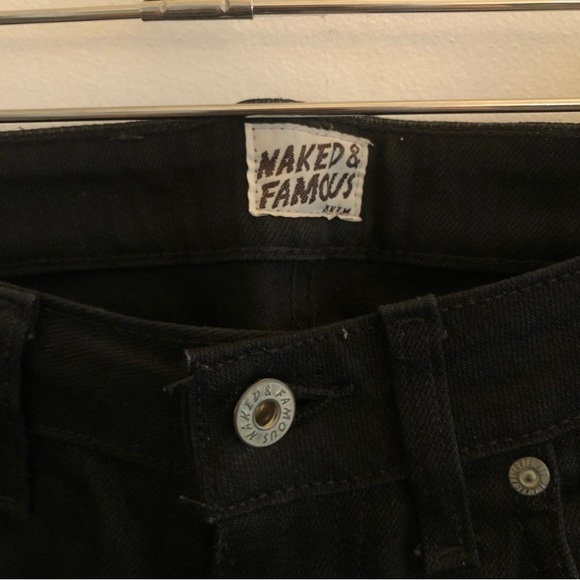 Naked & Famous Black Label Skinny Jeans - Picture 6 of 9